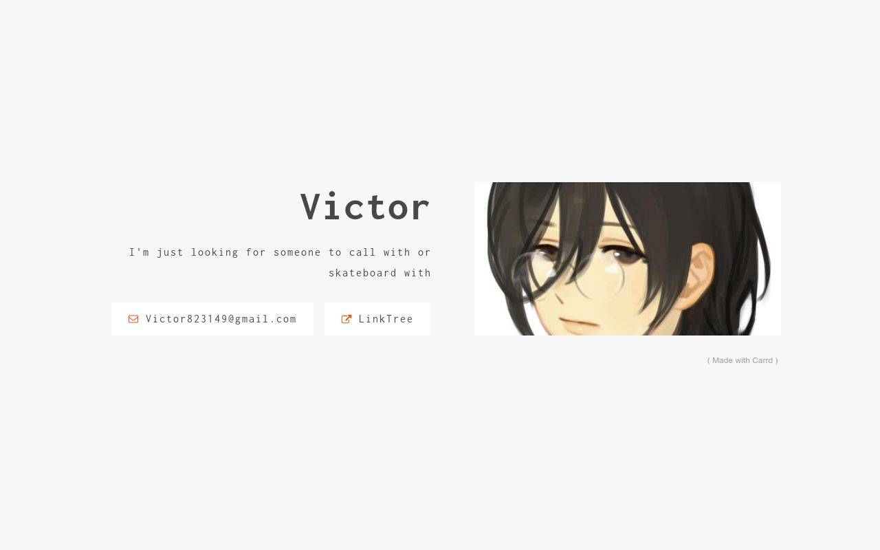 Carrd profile picture for @failing